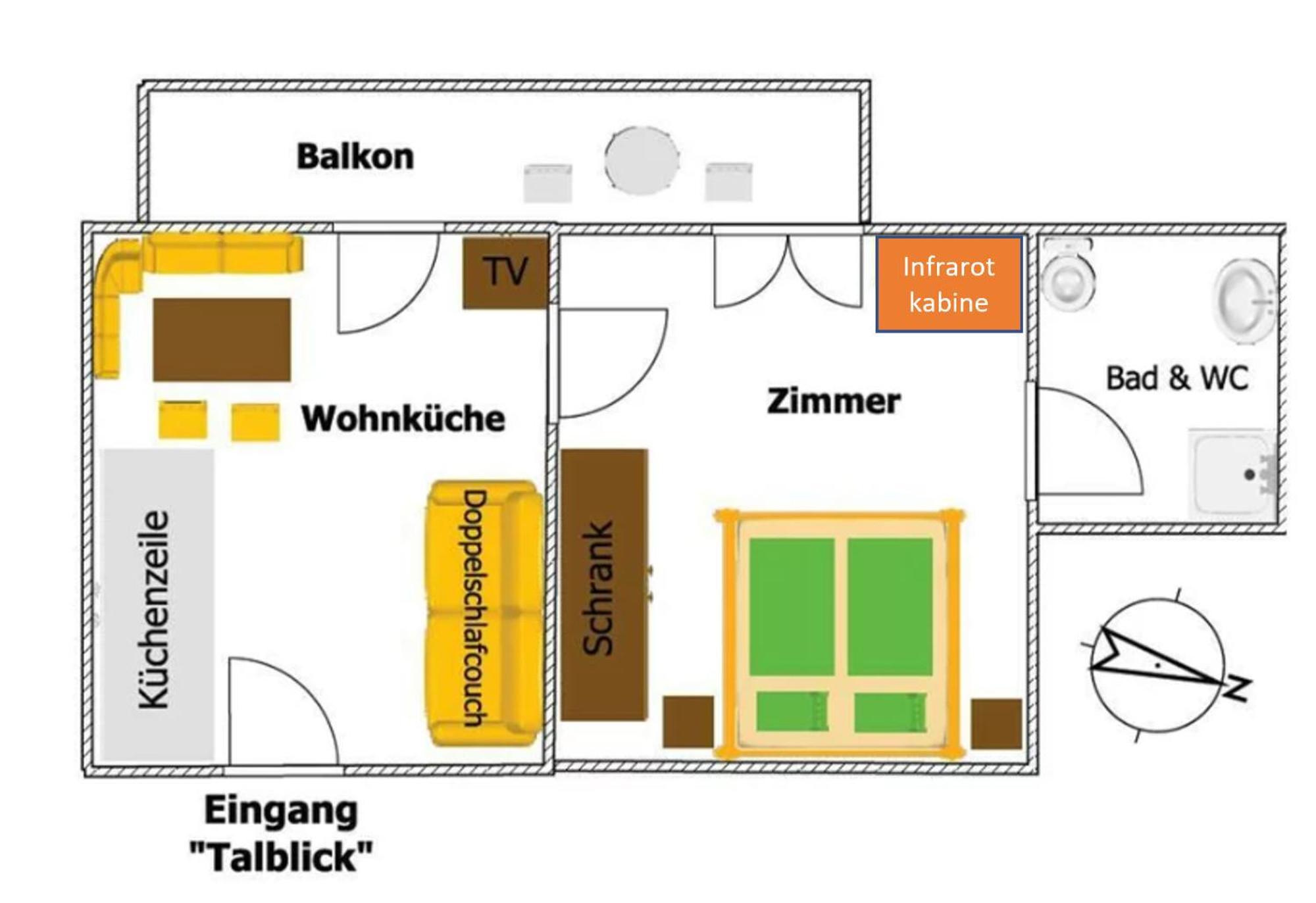 Bauernhof Pension Juri Obergösel Rom bilde